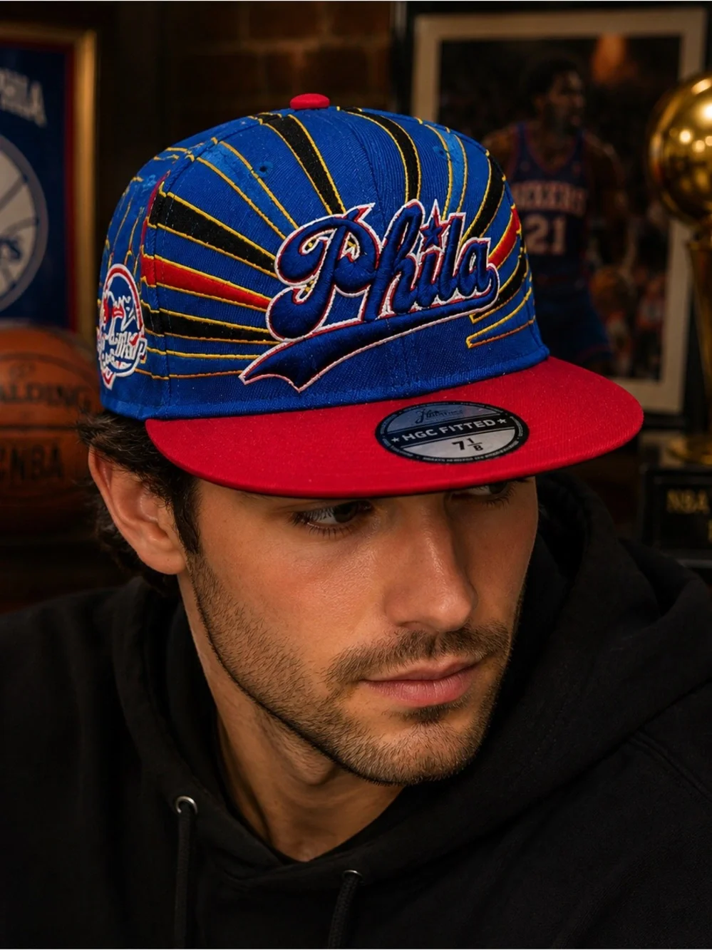 NWT Philadelphia Stars Headgear Classics TOSA Fitted Hat Negro Leagues 7 1/8